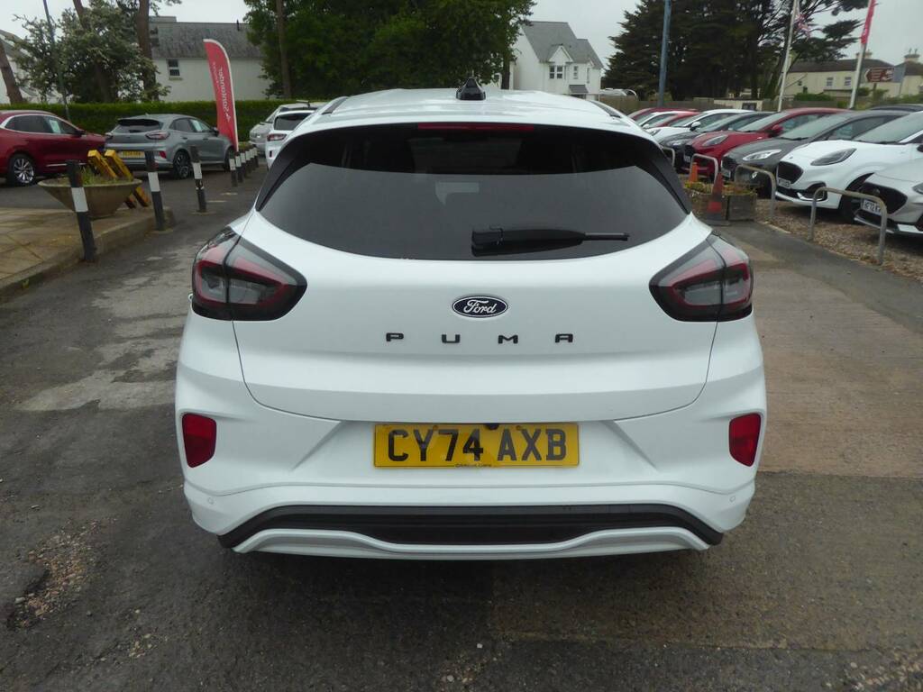 Ford Puma 1.0 Ecoboost Hybrid Mhev St-line Navigation 155 Ps CY74AXB White #4