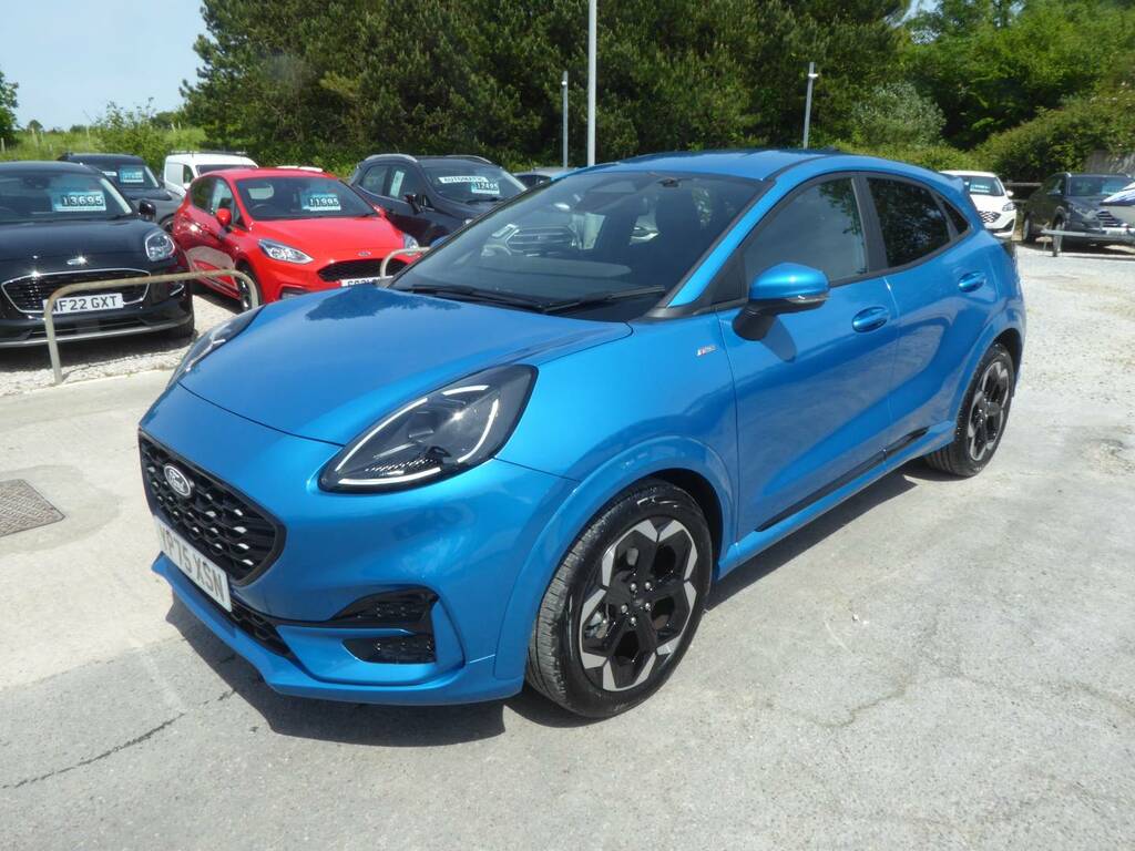 Ford Puma 1.0 Ecoboost Hybrid Mhev St-line X Navigation 125 YP75XSN Blue #6