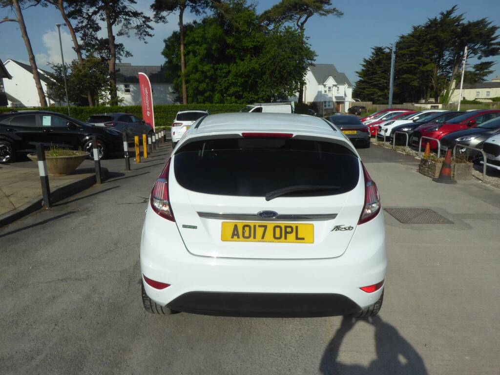 Ford Fiesta 1.0 Ecoboost Titanium 100 Ps 2 Owners From New AO17OPL White #5