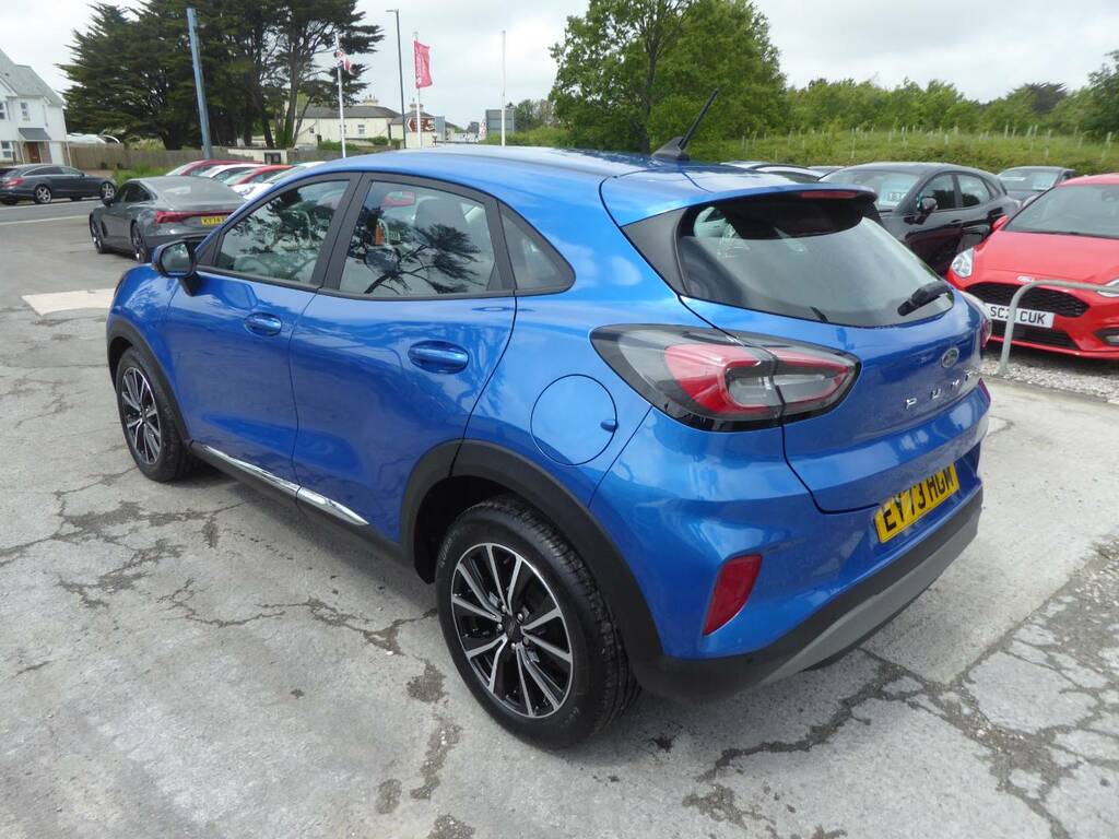 Ford Puma 1.0 Ecoboost Hybrid Mhev Titanium Navigation 125 P EY73HGM Blue #4