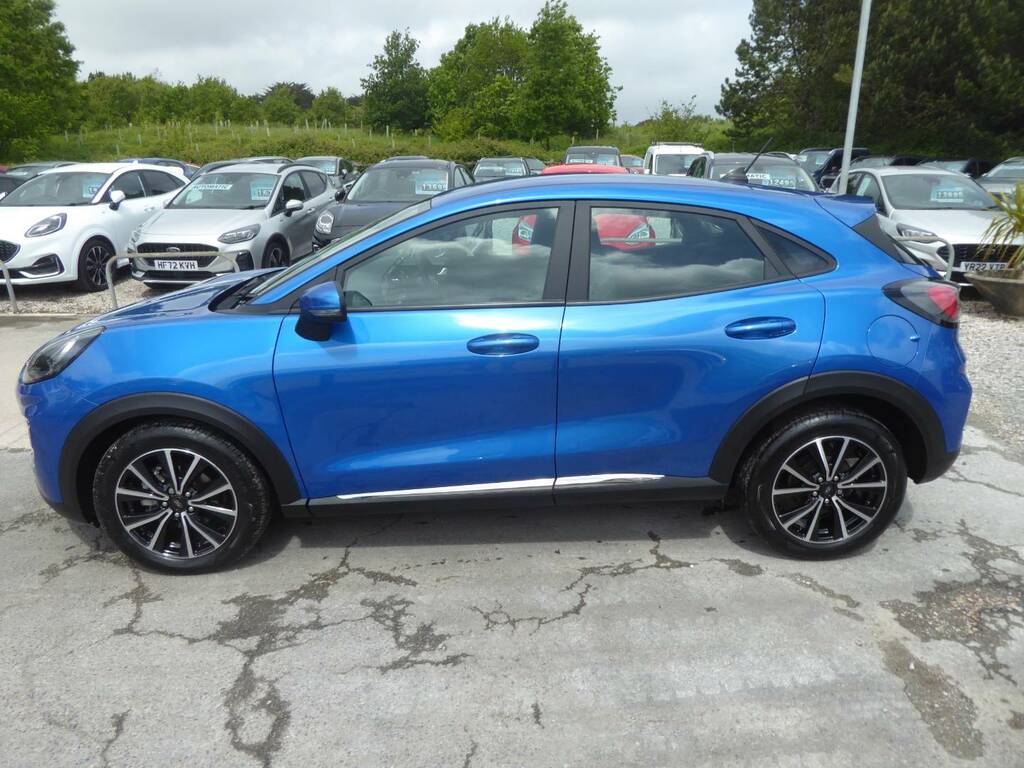 Ford Puma 1.0 Ecoboost Hybrid Mhev Titanium Navigation 125 P EY73HGM Blue #5