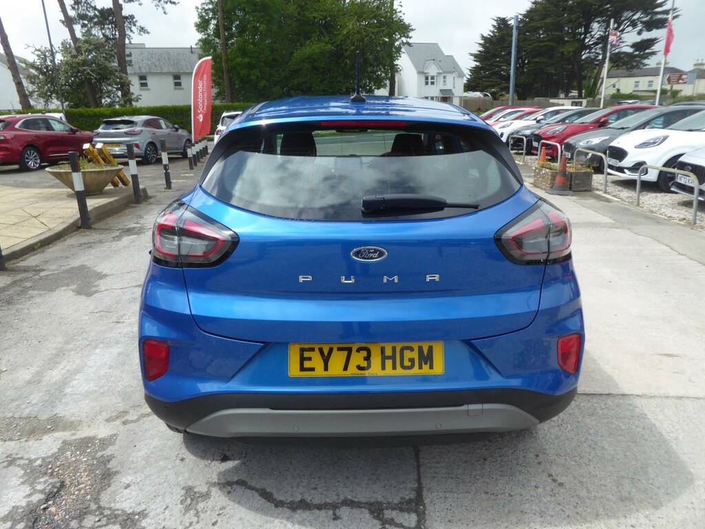 Ford Puma 1.0 Ecoboost Hybrid Mhev Titanium Navigation 125 P EY73HGM Blue #3