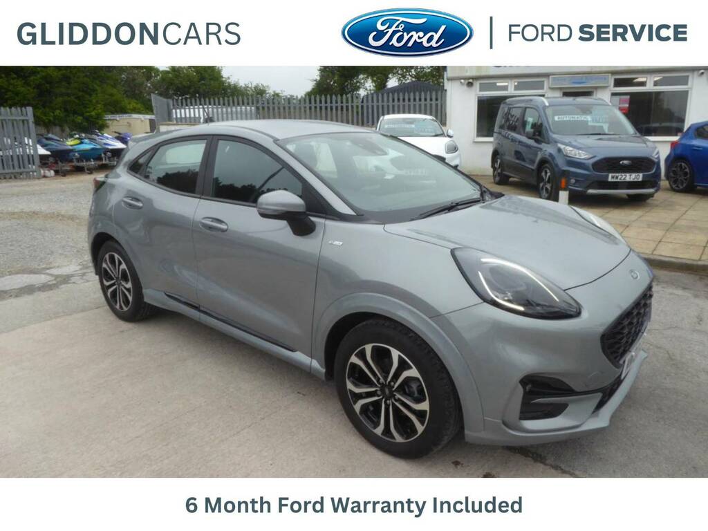 Ford Puma 1.0 Ecoboost Hybrid Mhev St-line Navigation 125 Ps Silver