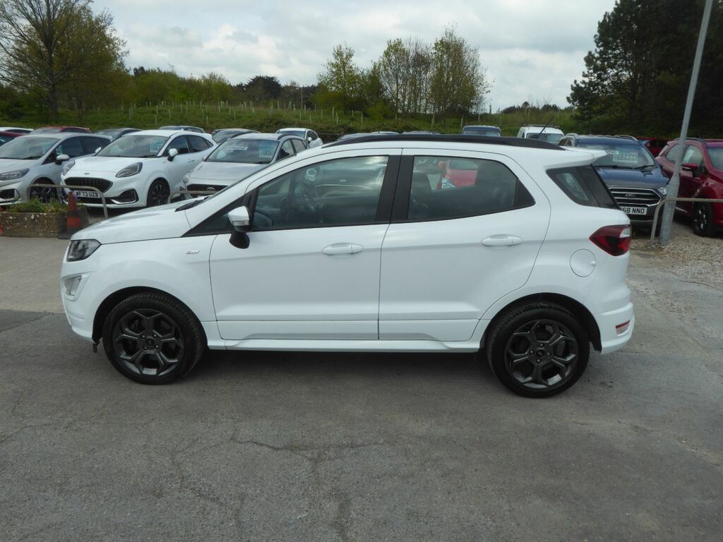 Ford Ecosport 1.0 Ecoboost St-line Navigation 125 Ps 1 Owner Fro WD72AUC White #6