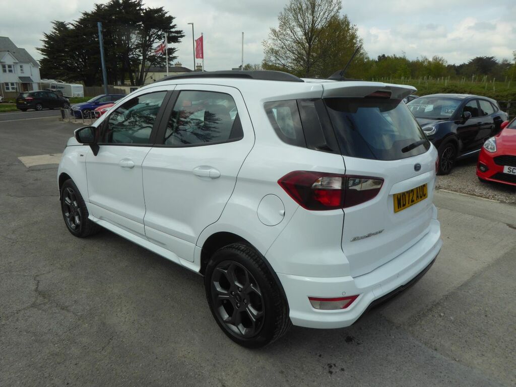 Ford Ecosport 1.0 Ecoboost St-line Navigation 125 Ps 1 Owner Fro WD72AUC White #5