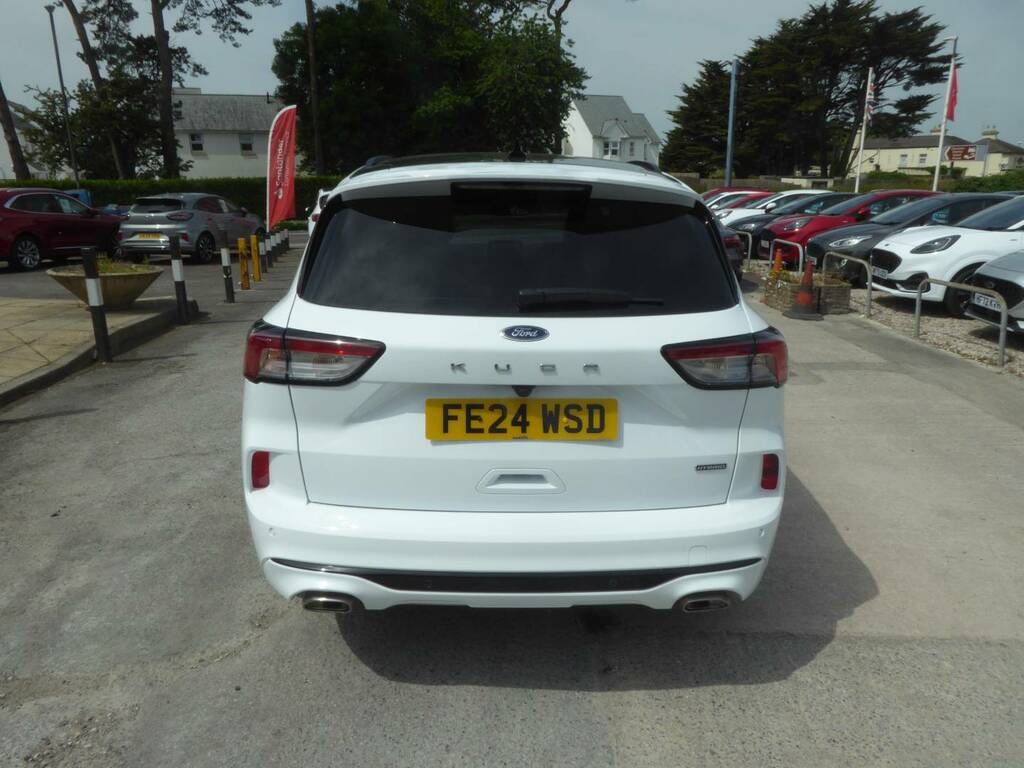 Ford Kuga 2.5 Fhev St-line X Edition Navigation 190 Ps FE24WSD White #4