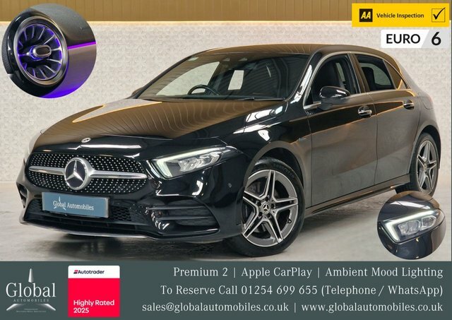 Mercedes-Benz A Class 1.3 A250e 15.6Kwh Amg Black