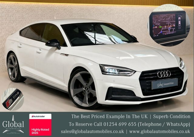 Audi A5 2.0 Tfsi 35 Black CU70RKX White #2