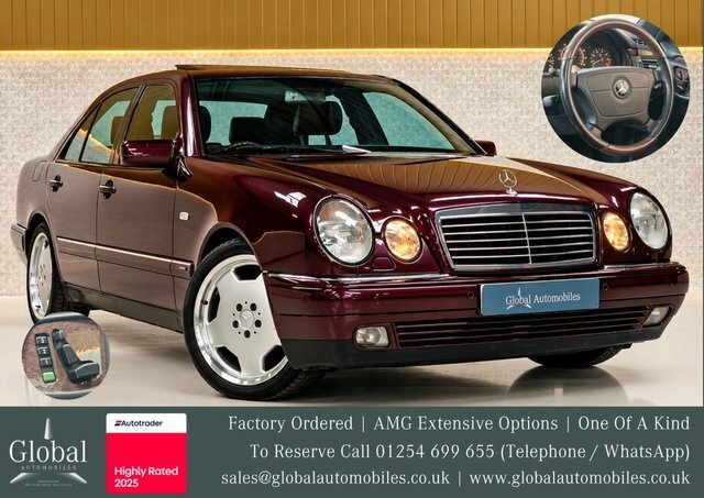 Mercedes-Benz E Class 2.8 E280 Avantgarde Saloon Purple #3
