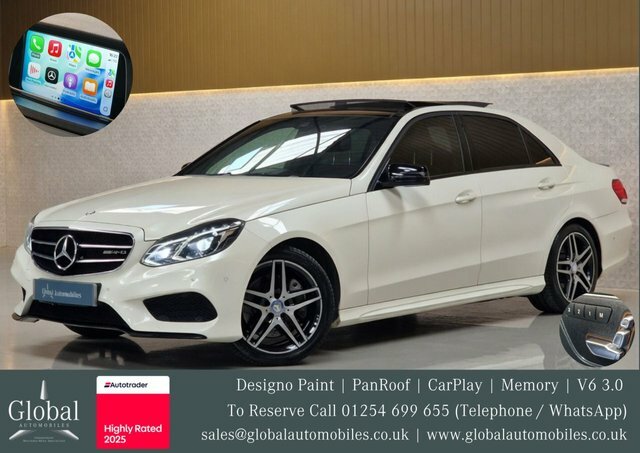 Mercedes-Benz E Class 3.0 E350 V6 Bluetec White