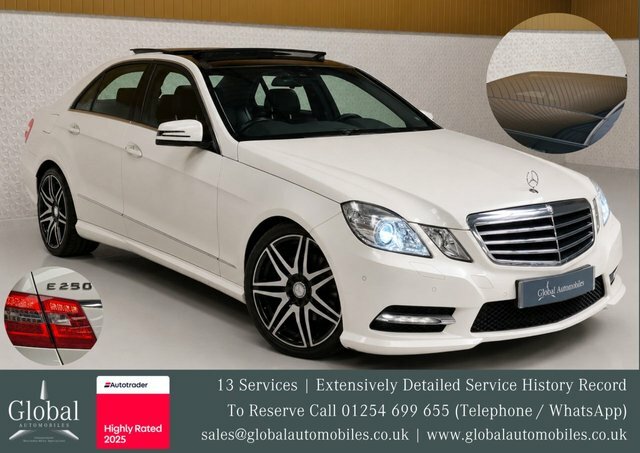 Mercedes-Benz E Class 2.1 E250 Cdi Blueefficiency White #2