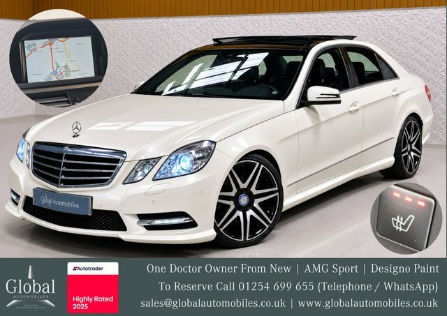 Mercedes-Benz E Class 2.1 E250 Cdi Blueefficiency White