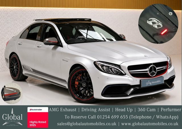 Mercedes-Benz C Class 4.0 C63 V8 Biturbo Silver #2