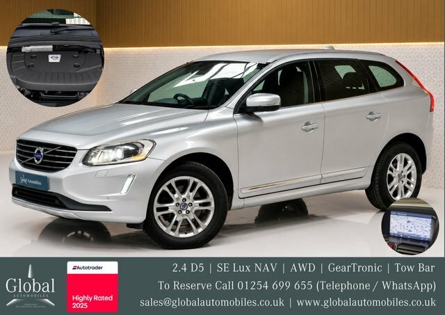 Volvo XC60 2.4 D5 Se Lux Silver