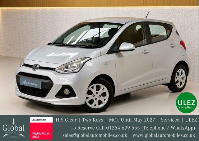Hyundai I10 1.2 Se Hatchback Silver
