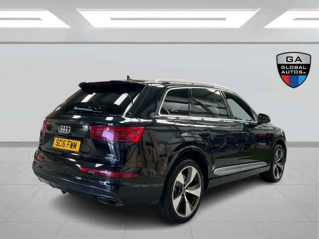 Audi Q7 Suv 3.0 Tdi V6 S Line Tiptronic Quattro Euro 6 S SC16FWM Black #5