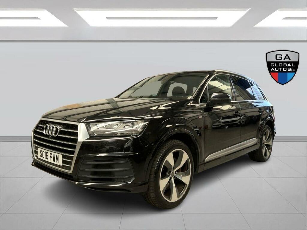 Audi Q7 Suv 3.0 Tdi V6 S Line Tiptronic Quattro Euro 6 S SC16FWM Black #6