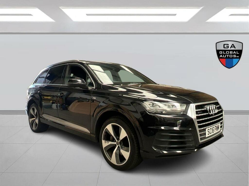 Audi Q7 Suv 3.0 Tdi V6 S Line Tiptronic Quattro Euro 6 S Black