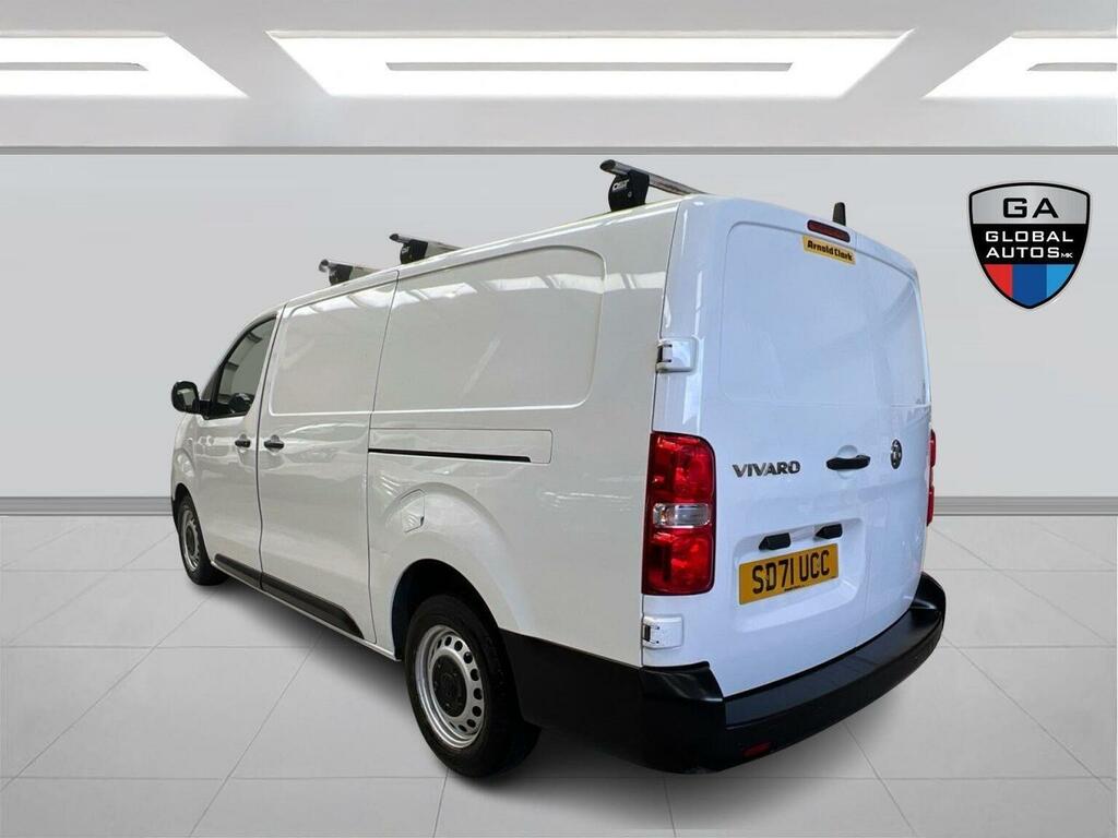 Vauxhall Vivaro Panel Van 2.0 Turbo D 3100 Dynamic L2 H1 Euro 6 S SD71UCC White #2