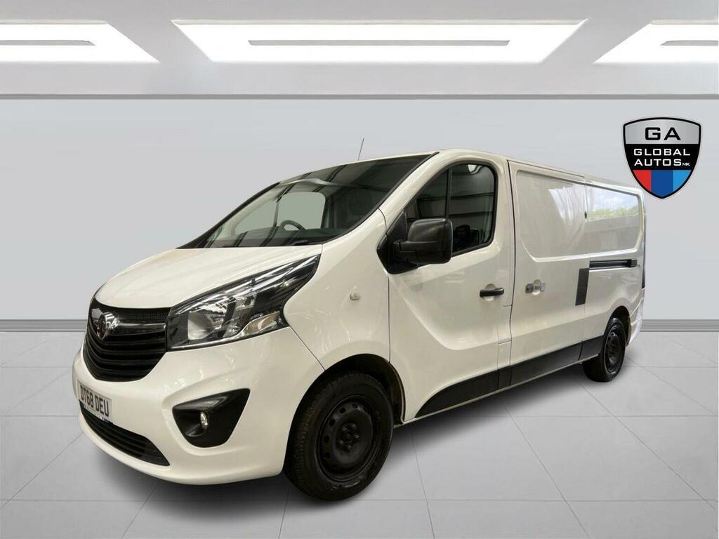 Vauxhall Vivaro Panel Van 1.6 Cdti 2900 Sportive L2 H1 Euro 6 DT68DEU White #4