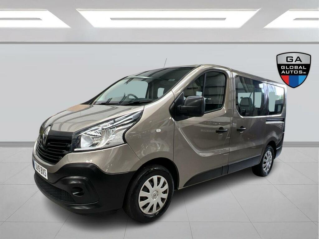 Renault Trafic Minibus 1.6 Dci 27 Business Swb Euro 6 9 Seat OU19BXS Beige #3