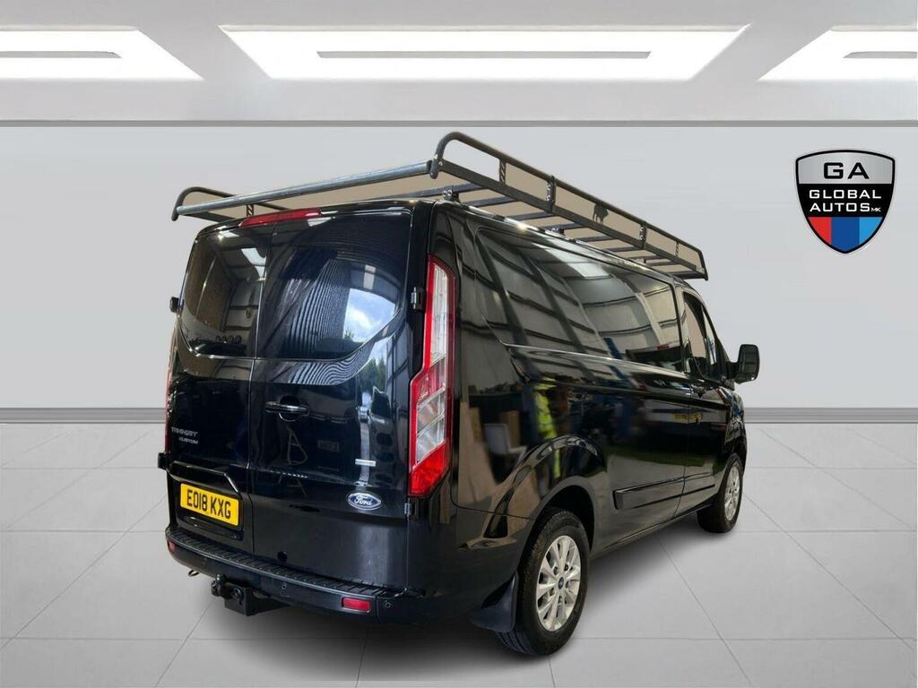 Ford Transit Custom Panel Van 2.0 280 Ecoblue Limited L1 H1 Euro 6 EO18KXG Black #5