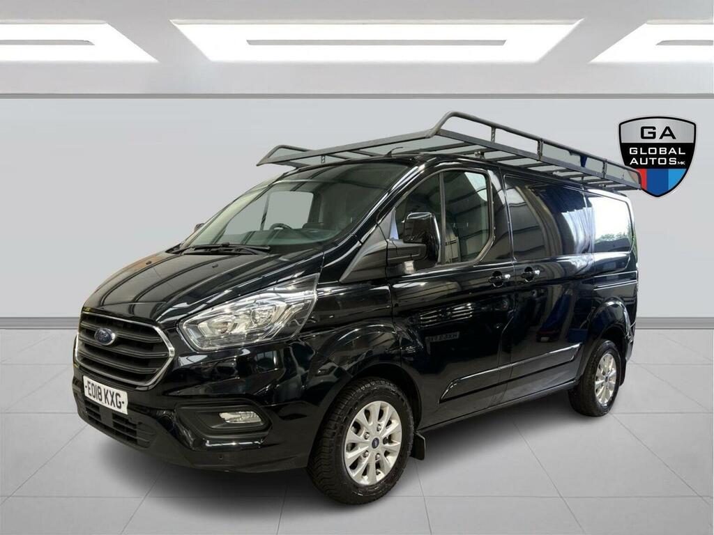 Ford Transit Custom Panel Van 2.0 280 Ecoblue Limited L1 H1 Euro 6 EO18KXG Black #4