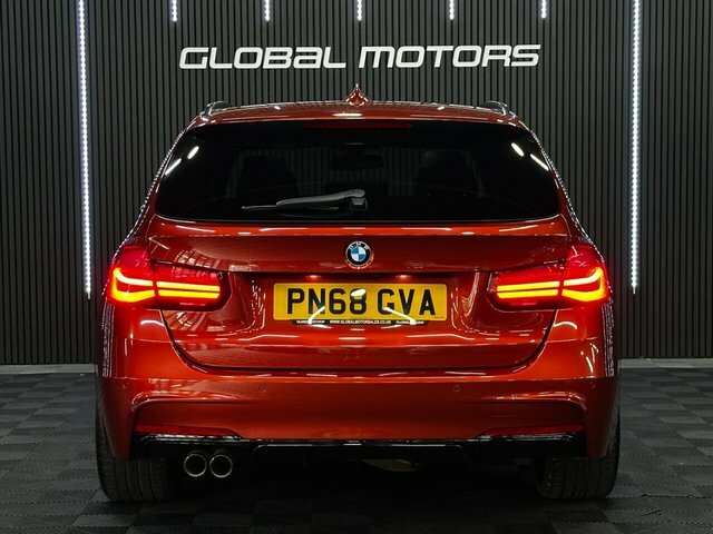 BMW 3 Series 2018 3.0 335D M Sport Shadow Edition Touring D PN68GVA Orange #4