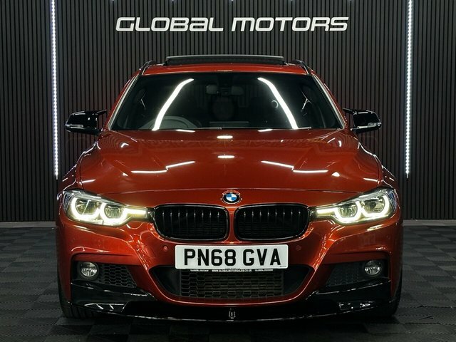 BMW 3 Series 2018 3.0 335D M Sport Shadow Edition Touring D PN68GVA Orange #3