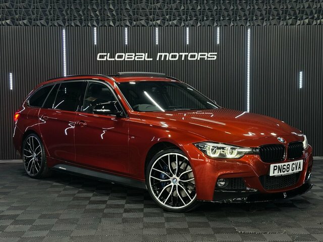 BMW 3 Series 2018 3.0 335D M Sport Shadow Edition Touring D Orange