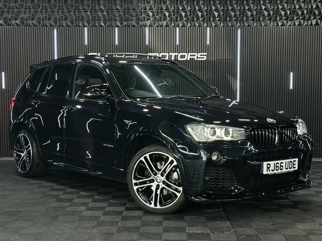 BMW X3 2016 3.0 35D M Sport Suv Xdrive Eu Black