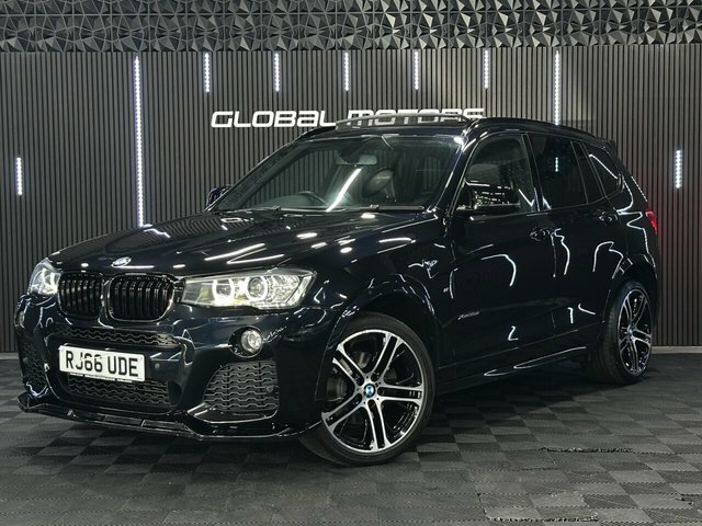 BMW X3 2016 3.0 35D M Sport Suv Xdrive Eu RJ66UDE Black #2