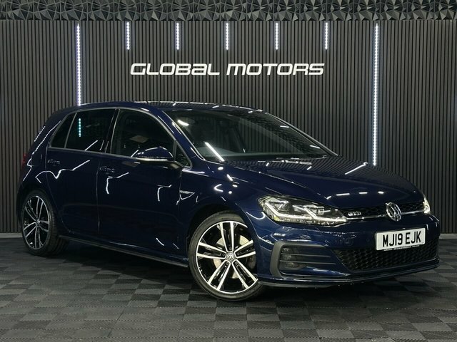 Volkswagen Golf 2019 2.0 Tdi Gtd Hatchback Dsg Euro 6 Blue