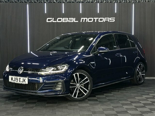 Volkswagen Golf 2019 2.0 Tdi Gtd Hatchback Dsg Euro 6 MJ19EJK Blue #2