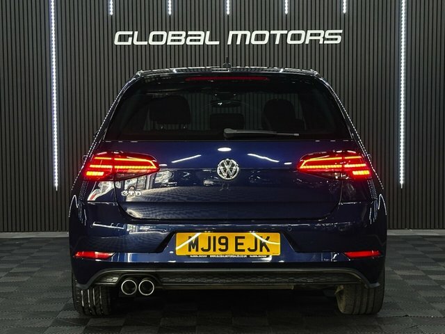 Volkswagen Golf 2019 2.0 Tdi Gtd Hatchback Dsg Euro 6 MJ19EJK Blue #4