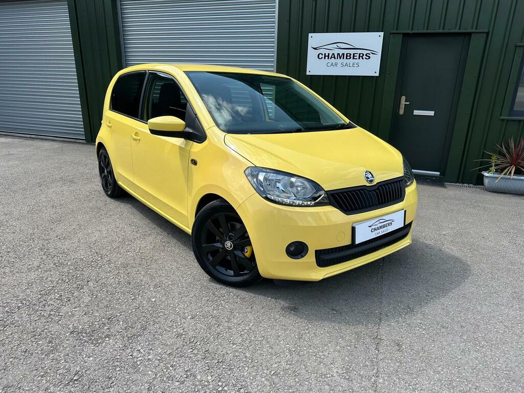 Skoda Citigo Hatchback 1.0 Mpi Colour Edition Euro 6 2017 Yellow