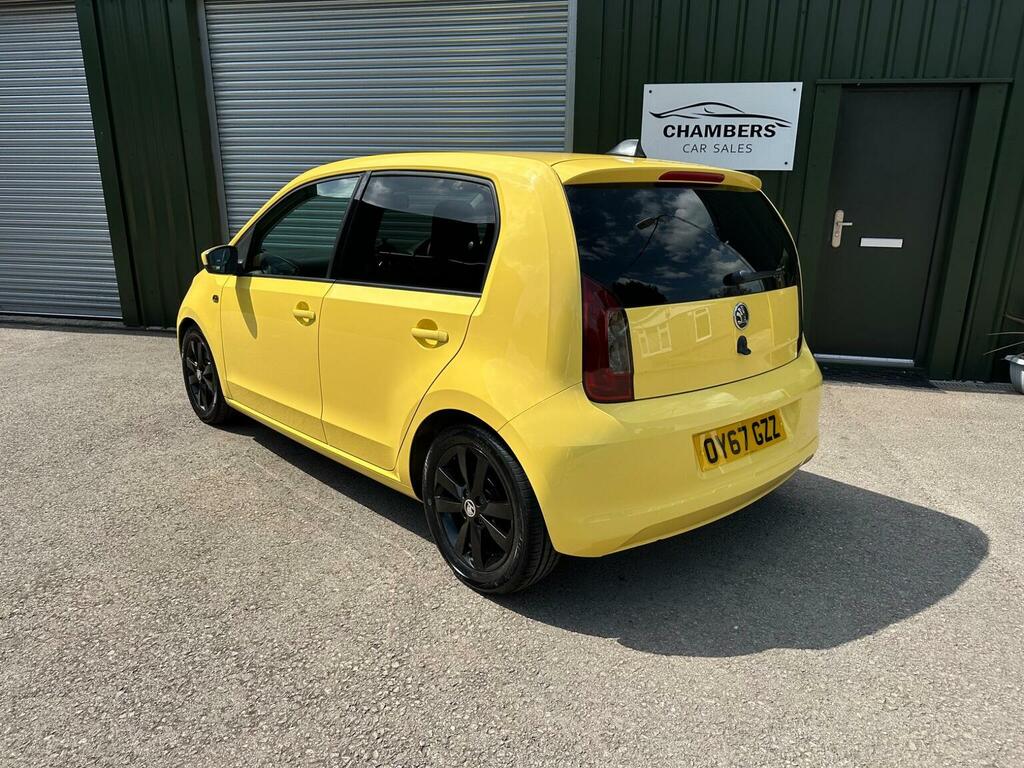 Skoda Citigo Hatchback 1.0 Mpi Colour Edition Euro 6 2017 OY67GZZ Yellow #3
