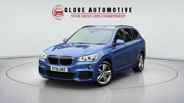 BMW X1 2016 2.0 20D M Sport Suv Xdrive Euro 6 KT16UNZ Blue #2