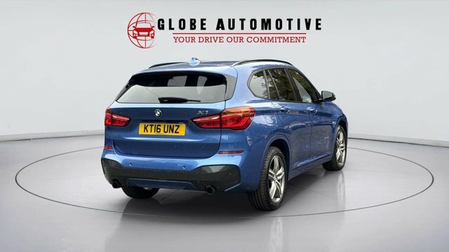 BMW X1 2016 2.0 20D M Sport Suv Xdrive Euro 6 KT16UNZ Blue #6