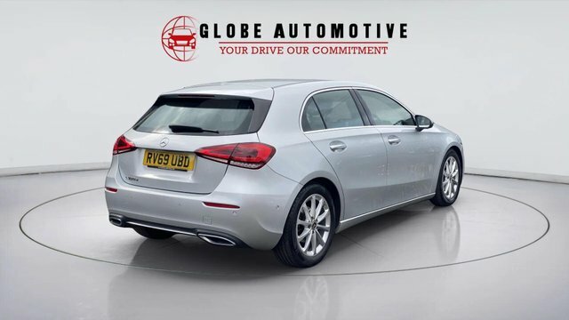 Mercedes-Benz A Class 2019 1.5 A180d Sport Premium Hatchback Diese RV69UBD Silver #6