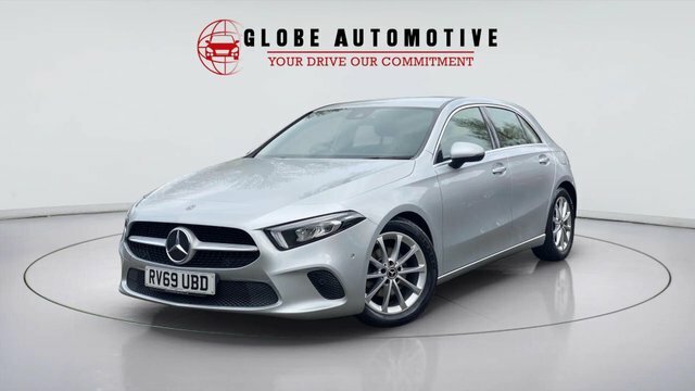 Mercedes-Benz A Class 2019 1.5 A180d Sport Premium Hatchback Diese RV69UBD Silver #2