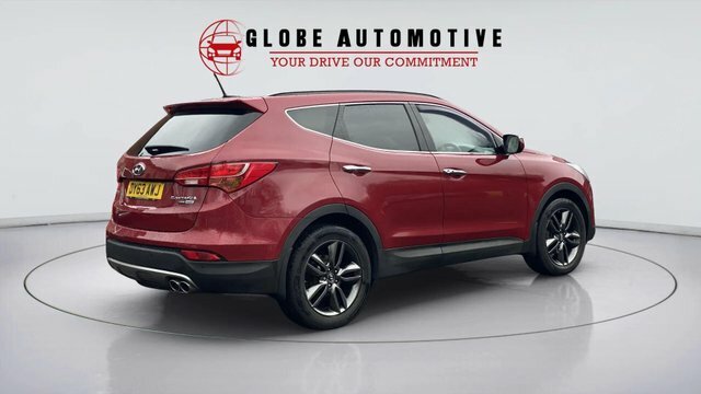 Hyundai Santa Fe 2013 2.2 Crdi Premium Se 4Wd Euro 5 7 Se Red #6