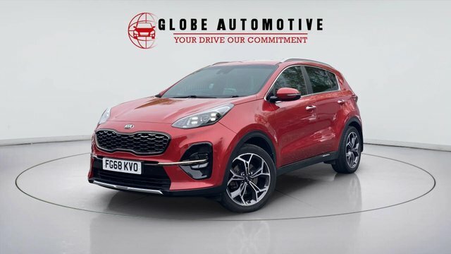 Kia Sportage 2018 1.6 Crdi Gt-line Suv Euro 6 FG68KVO Red #2