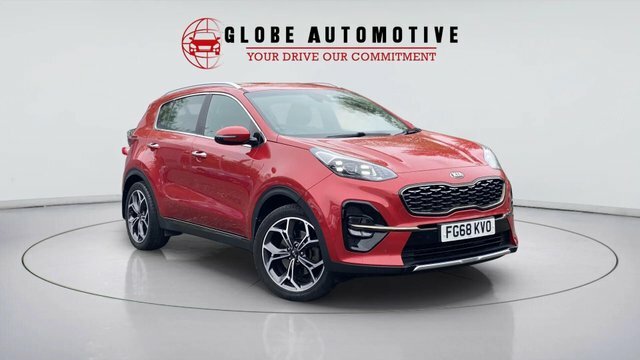 Kia Sportage 2018 1.6 Crdi Gt-line Suv Euro 6 Red