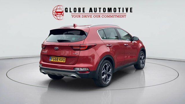 Kia Sportage 2018 1.6 Crdi Gt-line Suv Euro 6 FG68KVO Red #6