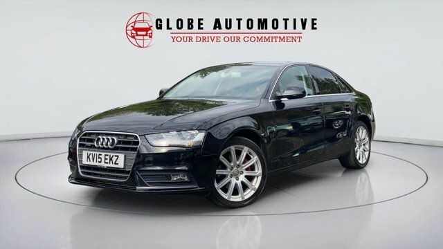 Audi A4 2015 2.0Tdi Se Saloon S Tronic Quattro KV15EKZ Black #2