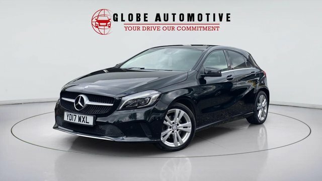 Mercedes-Benz A Class 2017 2.1 A200d Sport Premium 7G-dct Euro 6 Ss YD17WXL Black #2