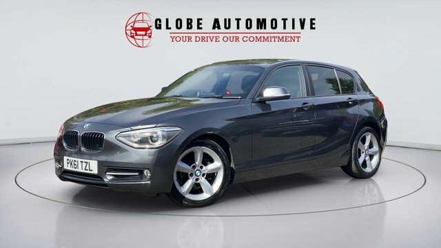 BMW 1 Series 2011 2.0 118D Sport Euro 5 Ss PK61TZL Grey #2