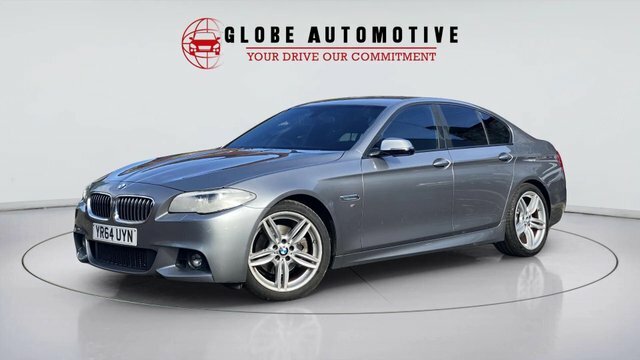 BMW 5 Series 2014 2.0 520D M Sport Euro 6 Ss YR64UYN Grey #2