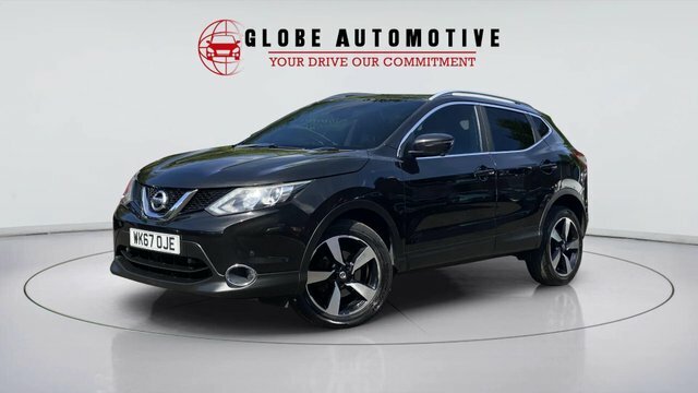 Nissan Qashqai 2017 1.5 Dci N-vision 2Wd Euro 6 Ss WK67OJE Black #3